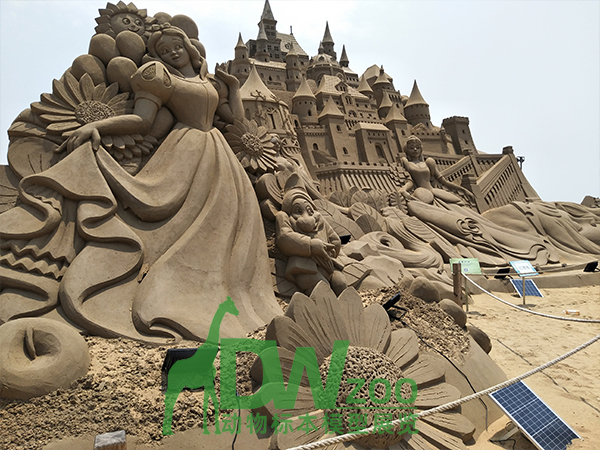沙雕艺术展